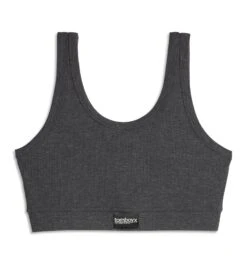 Bamboo Rib Essentials Soft Bra - Heather Gray(Bamboo Rib Essentials Soft Bra Heather Gray) -tomboyx Sales Heather Gray Bamboo Rib Essentials Soft Bra 1 d8d12c37 8301 454e ac6a b6185125241a