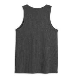 Bamboo Rib Power Tank - Heather Gray(Bamboo Rib Power Tank Heather Gray) -tomboyx Sales Heather Gray Bamboo Rib Power Tank 2