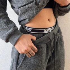 Inside Out French Terry Jogger - Heather Grey(Inside Out French Terry Jogger Heather Grey) -tomboyx Sales Heather Gray Inside Out French Terry JoggerUGC1