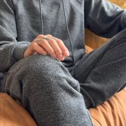 Inside Out French Terry Jogger - Heather Grey(Inside Out French Terry Jogger Heather Grey) -tomboyx Sales Heather Gray Inside Out French Terry JoggerUGC2