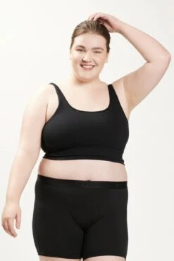 Longline Scoop Bra - White(Longline Scoop Bra White) -tomboyx Sales Longline Scoop Bra Black OF 3 6873934e 0a33 49a0 9382 fcc7a23bb011