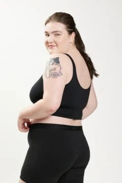 Longline Scoop Bra - White(Longline Scoop Bra White) -tomboyx Sales Longline Scoop Bra Black OF 4 f0db4d8d 08b4 4f3d 8144 2ee5c24bbcfa