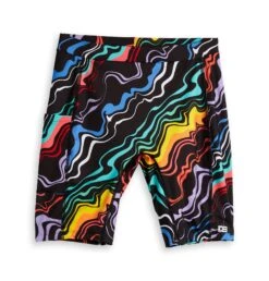 Swim 9" Shorts With Pocket - Making Waves(Swim 9 Shorts With Pocket Making Waves) -tomboyx Sales MakeWavesSwim9inShort1