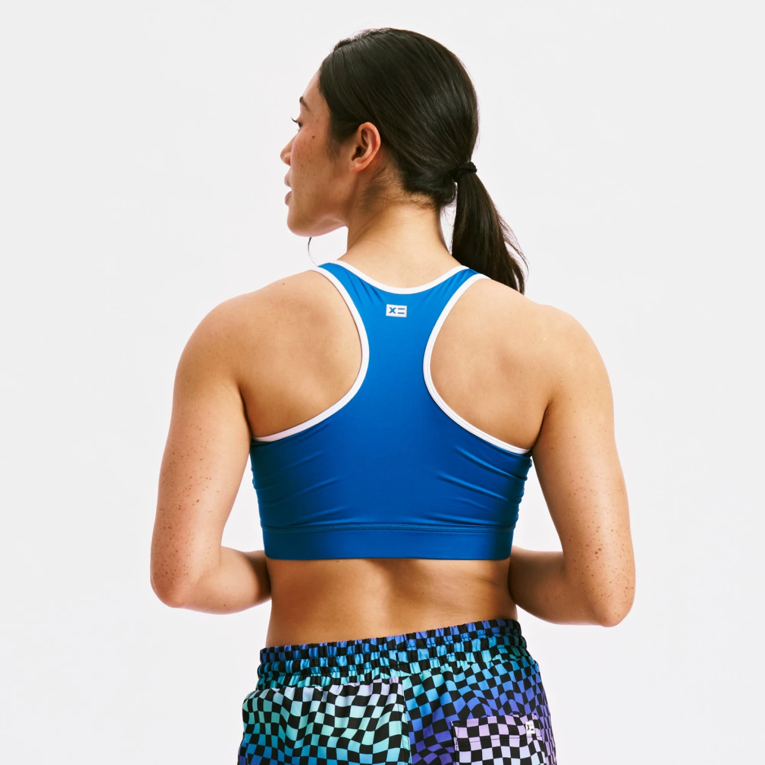 Swim Racerback Zip Compression Top - Marina Blue(Swim Racerback Zip Compression Top Marina Blue) 2 Swim Racerback Zip Compression Top - Marina Blue(Swim Racerback Zip Compression Top Marina Blue) - Image 2