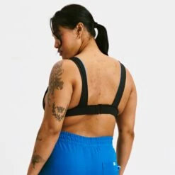 Swim Reversible Plunge Top - Marina Blue(Swim Reversible Plunge Top Marina Blue) -tomboyx Sales MarinaBlue Swim Reversible Plunge TopOF5