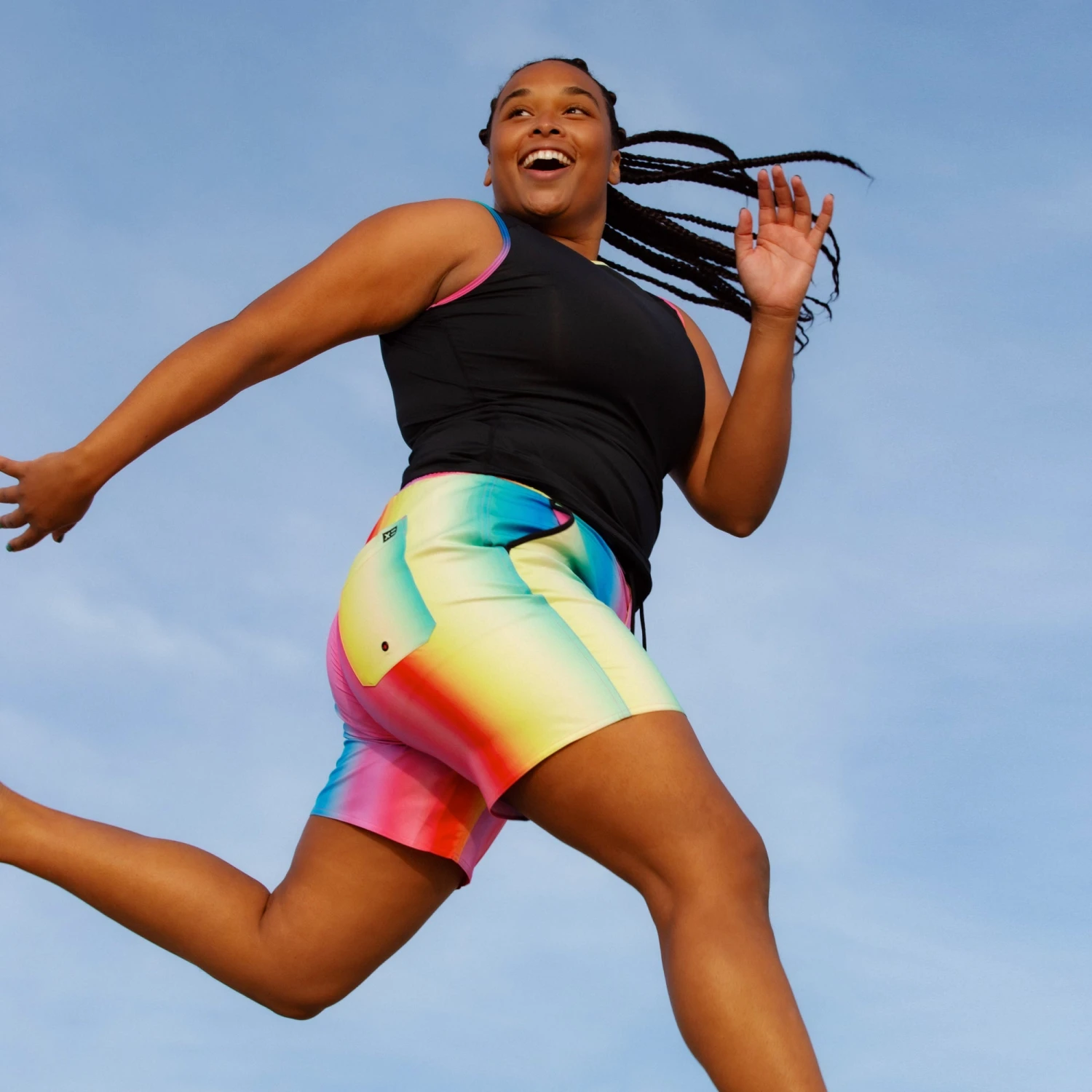 Swim 7" Heritage Board Shorts - Melting Rainbow(Swim 7 Heritage Board Shorts Melting Rainbow) 2 Swim 7" Heritage Board Shorts - Melting Rainbow(Swim 7 Heritage Board Shorts Melting Rainbow) - Image 2