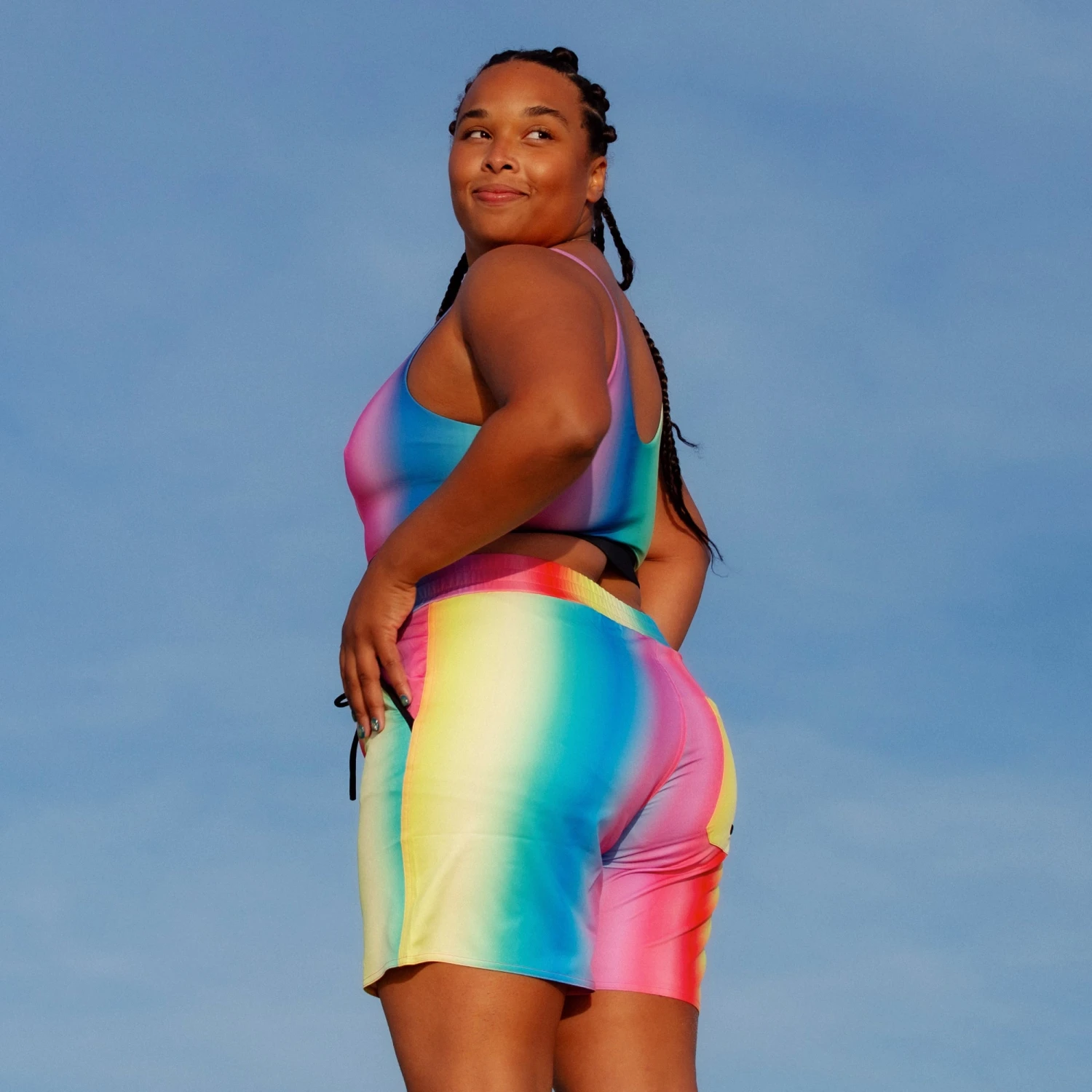 Swim 7" Heritage Board Shorts - Melting Rainbow(Swim 7 Heritage Board Shorts Melting Rainbow) 4 Swim 7" Heritage Board Shorts - Melting Rainbow(Swim 7 Heritage Board Shorts Melting Rainbow) - Image 4