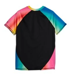 Swim Rashguard Tee - Melting Rainbow(Swim Rashguard Tee Melting Rainbow) -tomboyx Sales Melting Rainbow Swim Rash Guard Tee 2