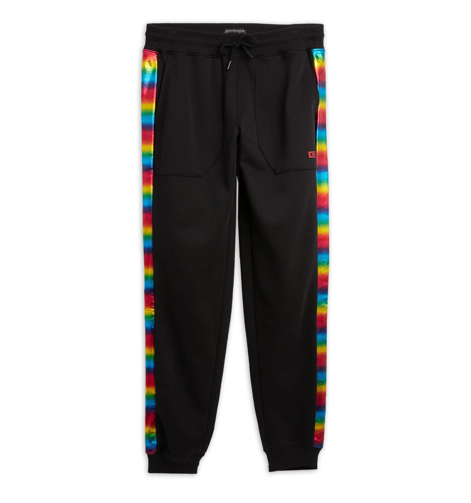 French Terry Jogger - Metallic Rainbow(French Terry Jogger Rainbow Highlight) 1 French Terry Jogger - Metallic Rainbow(French Terry Jogger Rainbow Highlight)