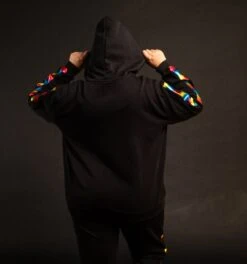 Anywhere Romper - Metallic Rainbow(Anywhere Romper Metallic Rainbow) -tomboyx Sales MetallicRainbowHoodieOF4