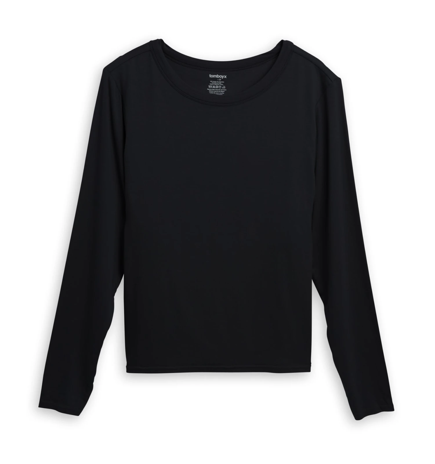 Long Sleeve Bra Top - TENCEL™ Modal Black(Long Sleeve Bra Top Tencel Modal Black) 1 Long Sleeve Bra Top - TENCEL™ Modal Black(Long Sleeve Bra Top Tencel Modal Black)