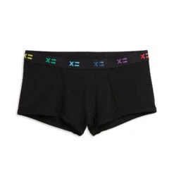 Boy Shorts - TENCEL™ Modal Black X= Rainbow(Boy Shorts Tencel Modal Black X Rainbow)