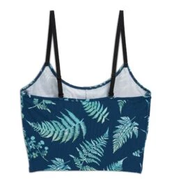 Longline Bra Top - TENCEL™Modal Botanical(Longline Bra Top Tencel Modal Botanical) -tomboyx Sales Modal Botanical Longline Bra Top 2