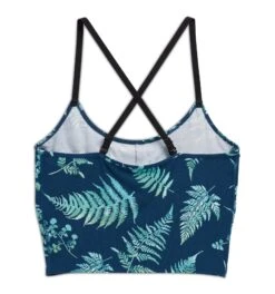 Longline Bra Top - TENCEL™Modal Botanical(Longline Bra Top Tencel Modal Botanical) -tomboyx Sales Modal Botanical Longline Bra Top 3