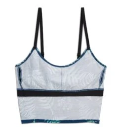 Longline Bra Top - TENCEL™Modal Botanical(Longline Bra Top Tencel Modal Botanical) -tomboyx Sales Modal Botanical Longline Bra Top 4