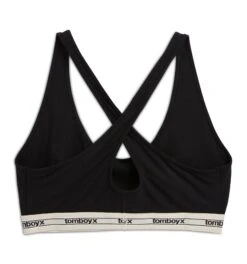 All Day Bralette - TENCEL™Modal Retro Black(All Day Bralette Tencel Modal Retro Black) -tomboyx Sales Modal Retro Black All Day Bralette 2