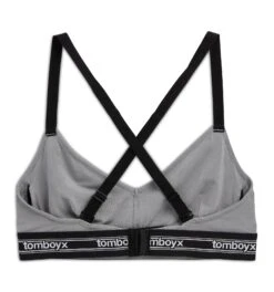 Adjustable Triangle Bralette - TENCEL™Modal Ultimate Gray(Adjustable Triangle Bralette Tencel Modal Ultimate Gray) -tomboyx Sales Modal Ultimate Gray Adjustable Triangle Bralette 3
