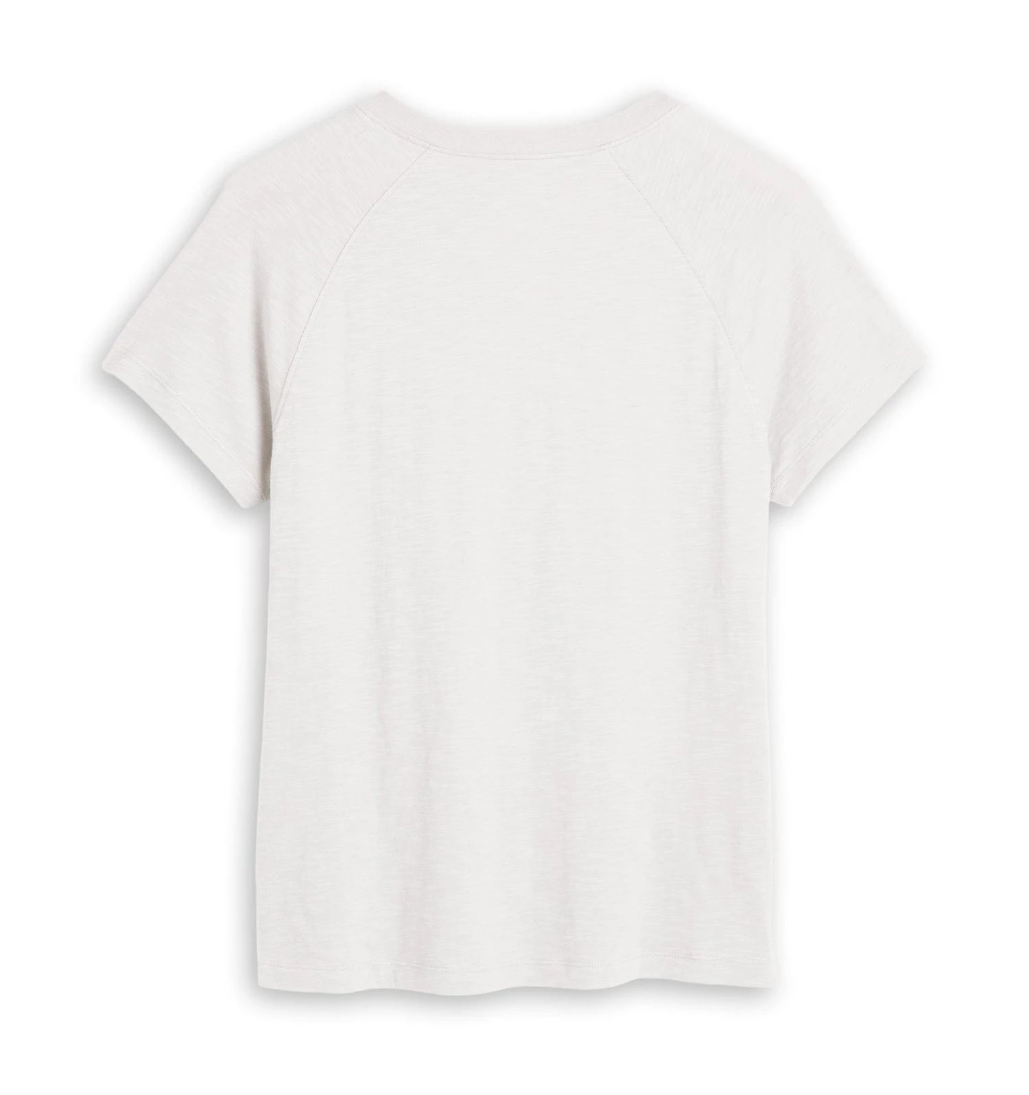 Short Sleeve Jersey Slub Raglan Tee - Natural(Short Sleeve Jersey Slub Raglan Tee Natural) 4 Short Sleeve Jersey Slub Raglan Tee - Natural(Short Sleeve Jersey Slub Raglan Tee Natural) - Image 4