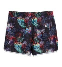 Swim 2.5" High Waisted Board Shortie - Palm Dreams(Swim 2 5 High Waisted Board Shortie Palm Dreams) -tomboyx Sales Palm Dreams Swim 2.5in Board Shortie 2