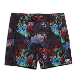 Swim 4.5" Shorts - Palm Dreams(Swim 4 5 Shorts Palm Dreams) -tomboyx Sales Palm Dreams Swim 4.5 Shorts 1