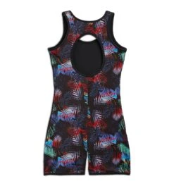 Swim 6" Reversible Sleeveless Unisuit - Palm Dreams(Swim 6 Reversible Sleeveless Unisuit Palm Dreams) -tomboyx Sales Palm Dreams Swim 6 Reversible Unisuit 2