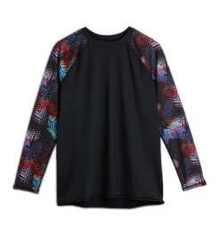 Swim Long Sleeve Sun Guard - Palm Dreams(Swim Long Sleeve Sun Guard Palm Dreams) 7 Swim Long Sleeve Sun Guard - Palm Dreams(Swim Long Sleeve Sun Guard Palm Dreams) -tomboyx Sales Palm Dreams Swim Long Sleeve Sun Guard 1