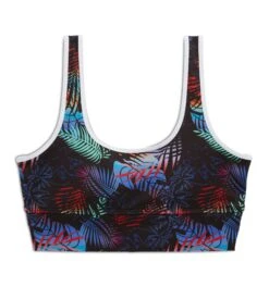 Swim Straight Up Longline Top- Palm Dreams(Straight Up Longline Top Palm Dreams) -tomboyx Sales Palm Dreams Swim Straight Up Longline Top 1