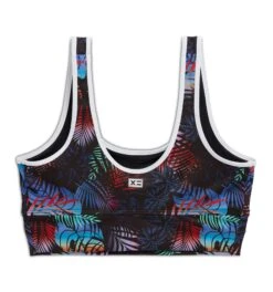 Swim Straight Up Longline Top- Palm Dreams(Straight Up Longline Top Palm Dreams) -tomboyx Sales Palm Dreams Swim Straight Up Longline Top 2