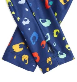 Swim Sun Shield Crop Top - Poppin' Bubbles(Swcptop Bubbles) -tomboyx Sales Poppin Bubbles Long Sleeve Crop 3