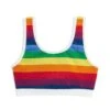 Essentials Soft Bra - Rainbow Pride Stripes(Essentials Soft Bra Rainbow Pride Stripes)