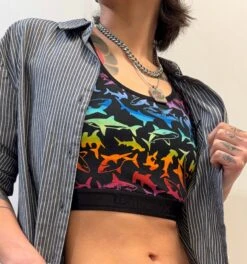 Essentials Soft Bra - Shark Frenzy(Essentials Soft Bra Shark Frenzy)