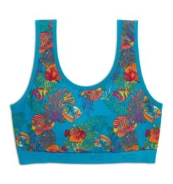 Essentials Soft Bra - Rainbow Fish(Essentials Soft Bra Rainbow Fish) 10 Essentials Soft Bra - Rainbow Fish(Essentials Soft Bra Rainbow Fish) -tomboyx Sales Rainbow Fish Essentials Soft Bra 1