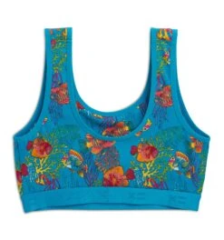 Essentials Soft Bra - Rainbow Fish(Essentials Soft Bra Rainbow Fish) 11 Essentials Soft Bra - Rainbow Fish(Essentials Soft Bra Rainbow Fish) -tomboyx Sales Rainbow Fish Essentials Soft Bra 2
