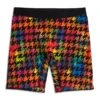 9" Boxer Briefs - Rainbow Houndstooth(9 Boxer Briefs Rainbow Houndstooth)