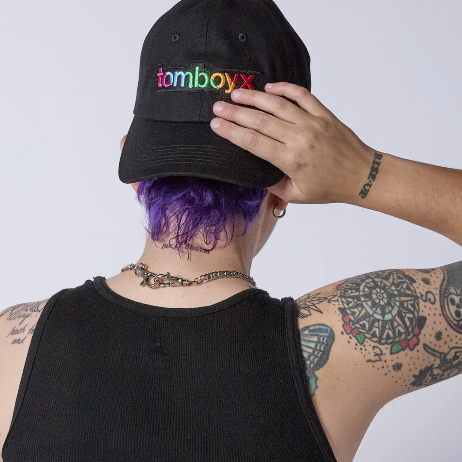 Baseball Cap - TomboyX Rainbow(Baseball Cap Tomboyx Rainbow) 2 Baseball Cap - TomboyX Rainbow(Baseball Cap Tomboyx Rainbow) - Image 2