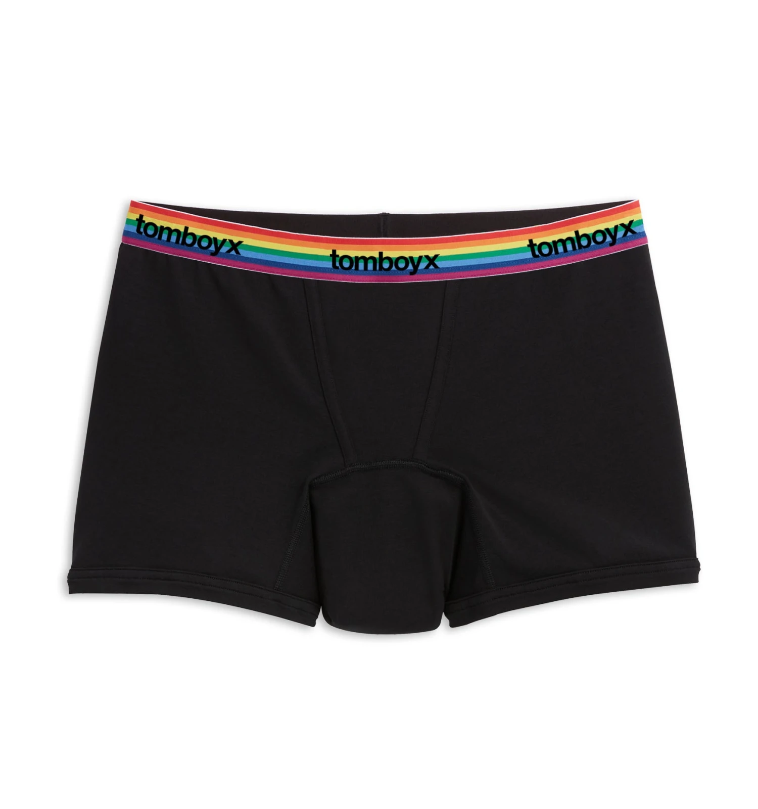First Line Period 4.5" Trunks - Black Rainbow Logo(First Line Period 4 5 Trunks Black Rainbow Logo) 1 First Line Period 4.5" Trunks - Black Rainbow Logo(First Line Period 4 5 Trunks Black Rainbow Logo)