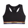 Racerback Soft Bra - Black Rainbow Logo(Racerback Soft Bra Rainbow Logo)