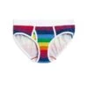 Iconic Briefs - Rainbow Pride Stripes(Iconic Briefs Rainbow Pride Stripes)
