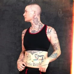 Racerback Soft Bra - Red Edge(Racerback Soft Bra Red Edge) -tomboyx Sales Red Edge Racerback Soft BraEd1