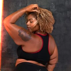 Racerback Soft Bra - Red Edge(Racerback Soft Bra Red Edge) -tomboyx Sales Red Edge Racerback Soft BraEd3