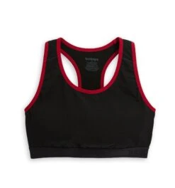 Racerback Soft Bra - Red Edge(Racerback Soft Bra Red Edge) -tomboyx Sales Red Edge Racerback Soft Bra 1