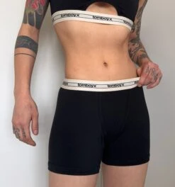 4.5" Trunks - Retro Black(4 5 Trunks Retro Black)