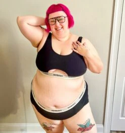 Boy Shorts - Retro Black(Boy Shorts Retro Black) -tomboyx Sales RetroBlackBoyShorts UGC