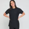 Solarmesh Oversized Tee - Black(Solarmesh Oversized Tee Black)
