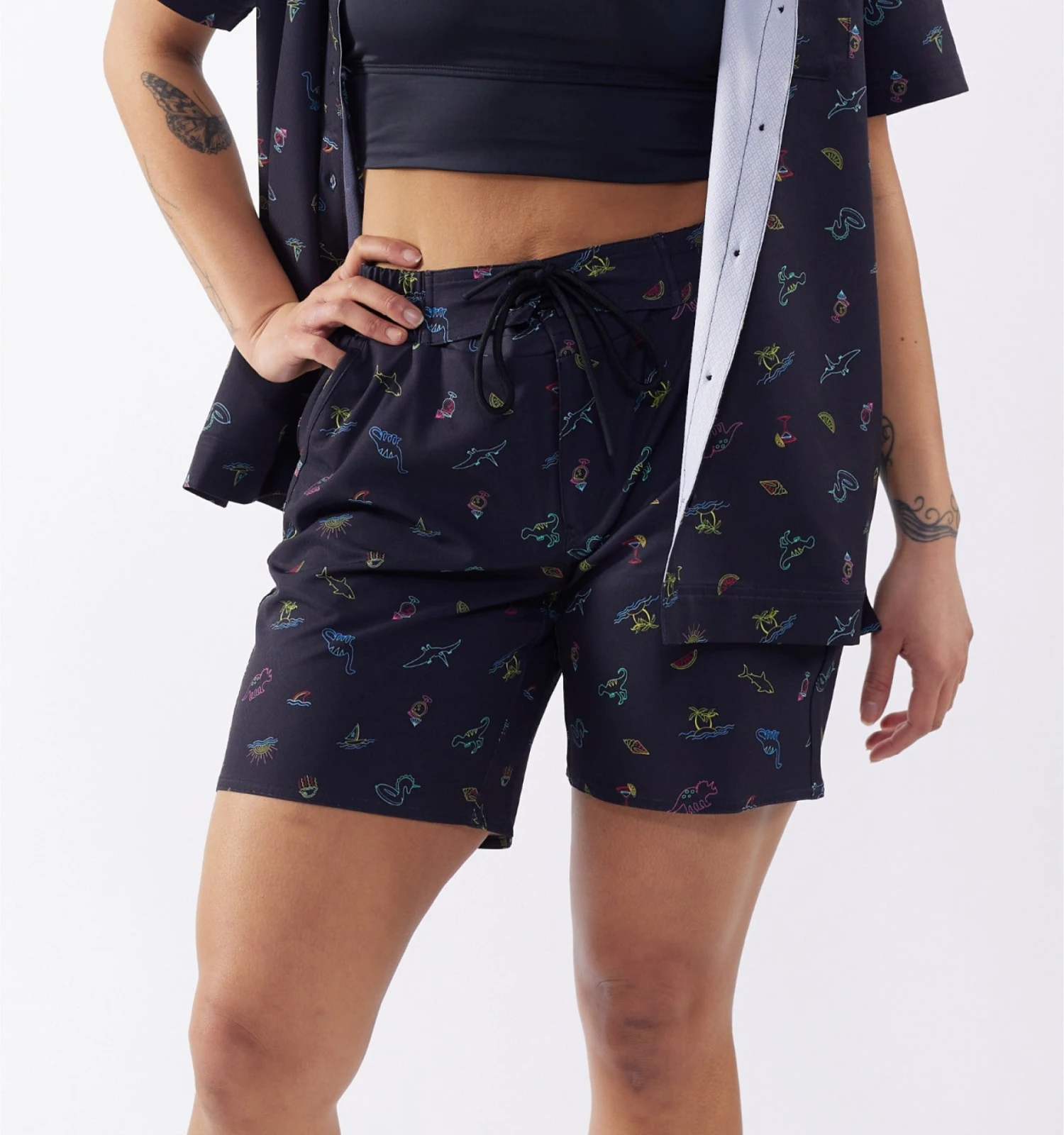 Swim 7" Heritage Board Short - Island Time(Swim 7 Heritage Board Short Island Time) 1 Swim 7" Heritage Board Short - Island Time(Swim 7 Heritage Board Short Island Time)