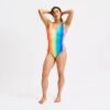 Swim Reversible One-Piece - Melting Rainbow(Swim Reversible One Piece Melting Rainbow)