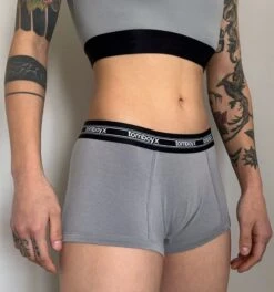 Boy Shorts - TENCEL™Modal Ultimate Gray(Boy Shorts Tencel Modal Ultimate Gray)