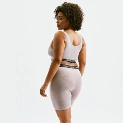 Powermesh 9" Boxer Briefs - Ultimate Gray(Powermesh 9 Boxer Briefs Ultimate Gray) -tomboyx Sales Ultimate Gray Powermesh 9in Boxer BriefOF4