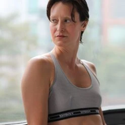 Powermesh Bralette - Ultimate Gray(Powermesh Bralette Ultimate Gray) -tomboyx Sales Ultimate Gray Powermesh BraletteOF5