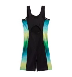Swim 6" Racerback Unisuit - Under The Surface(Swim 6 Racerback Unisuit Black Ombre) -tomboyx Sales Under The Surface Swim 6in Racerback Unisuit 2